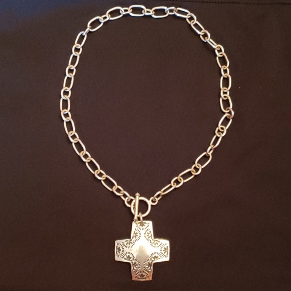Silpada cross necklace